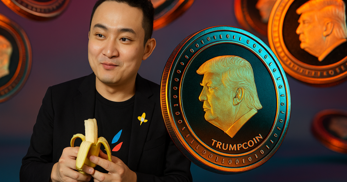 Justin Sun Unmasked as $18M $TRUMP Whale Before Trump Gala