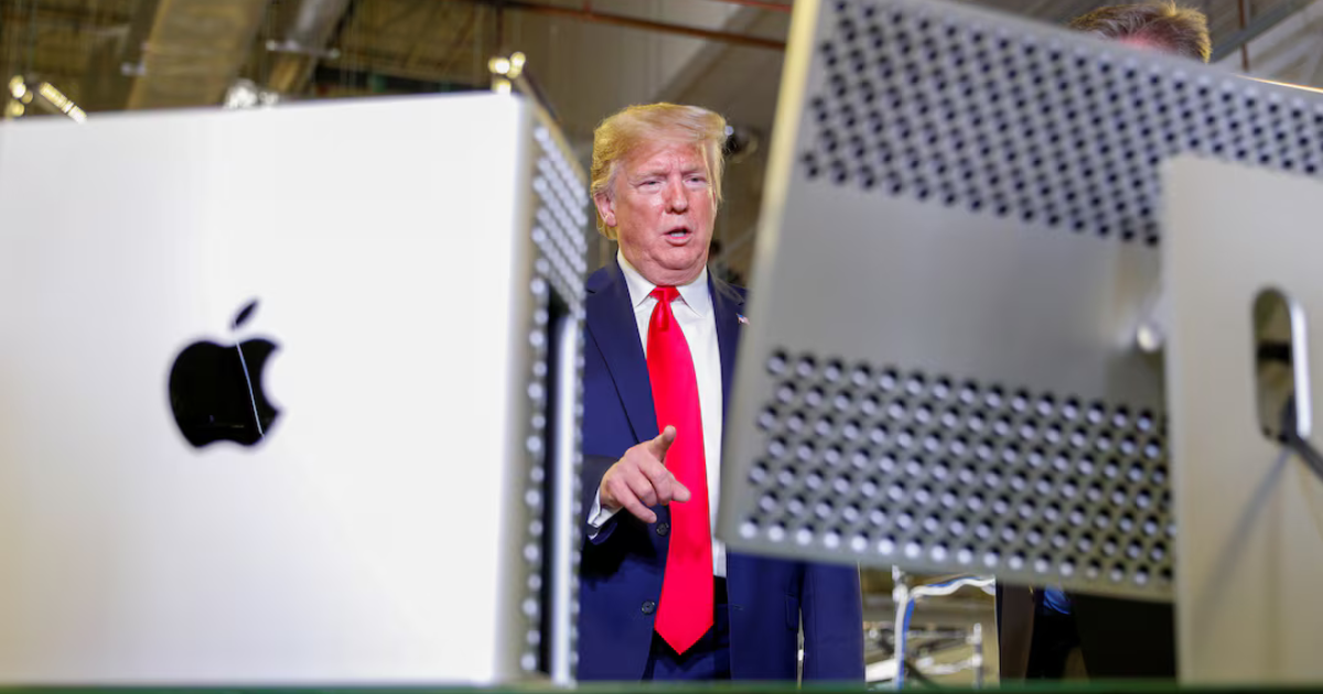 Trump Tariff Threats Hit Apple, EU; Dow Falls 200 Points